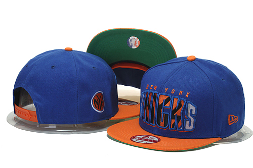 NBA New York Knicks NE Snapback Hat #84
